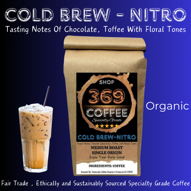 COLD BREW NITRO ORGANIC COFFEE