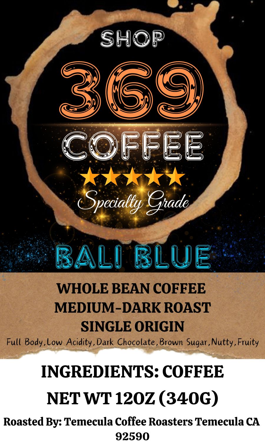 BALI BLUE COFFEE – Shop 369 Coffee